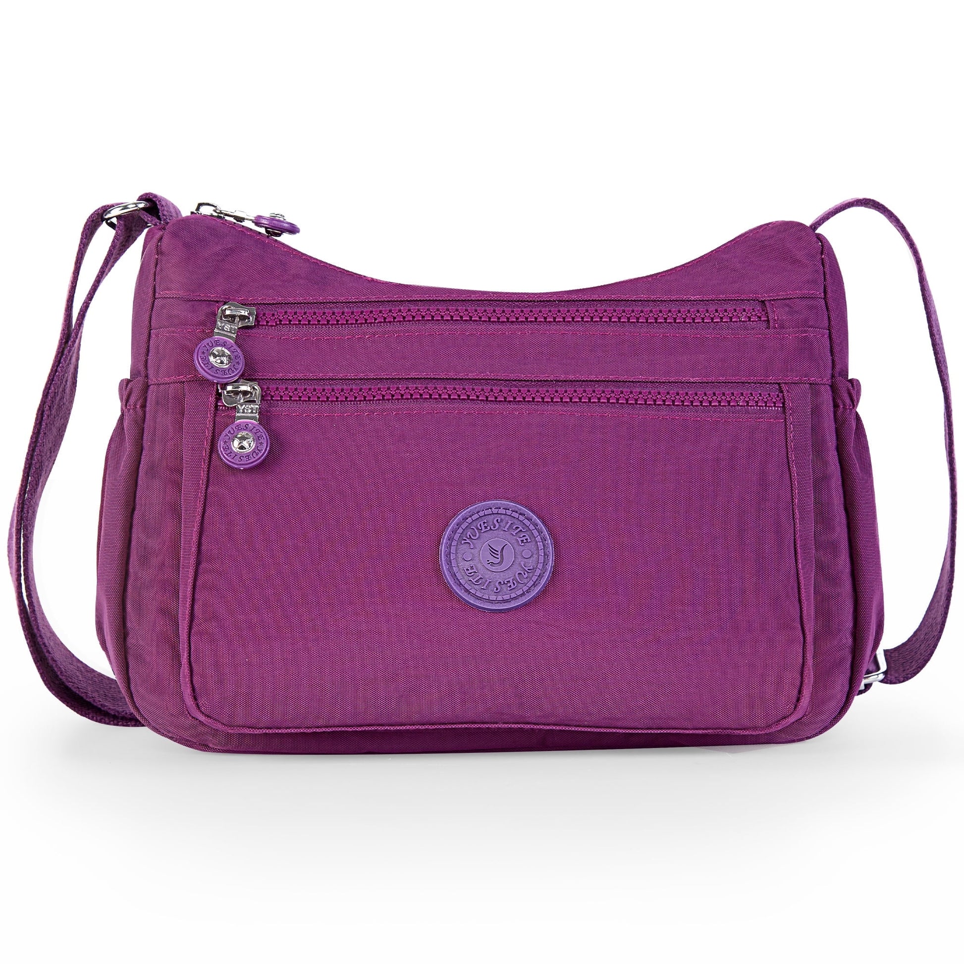 Purses and Handbags for Women Waterproof Crossbody Bag Multiple Pockets Casual Shoulder Bags, Purple