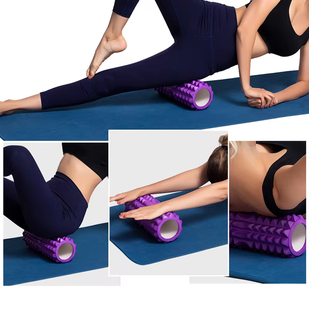 26 Cm Yoga Spalte Gym Fitness Pilates Schaum Roller Übung Zurück Massage Roller Yoga Ziegel Hause Fitness Ausrüstung