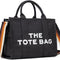 Large Canvas Tote Bag Girls Crossbody Zipper Handbag Satchel Shoulder Bags for Women