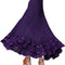 Long Modern Flamenco Waltz Standard Ballroom Dance Fancy Training Skirt