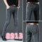 Marke 2023 Neuheiten Jeans Männer Qualität Casual Männlichen Denim Hosen Gerade Slim Fit Dark Grau Herren Hosen Yong Mann