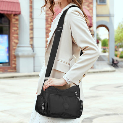 Crossbody Bag Black Purses and Handbags for Women Shoulder Fashionable Casual Travel Bag