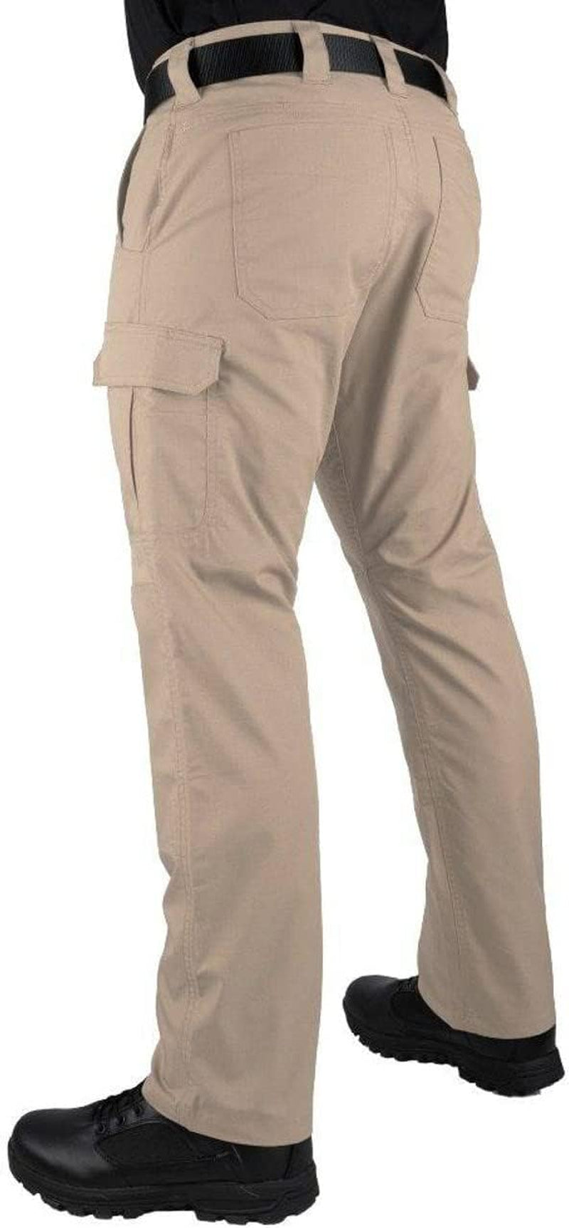 Men'S Battle Rattle Stretch Cargo Pants, Durable Ripstop Tactical Pants for Men, Stretch Waistband EDC Pants