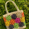 Hand Made Flower Power Tote