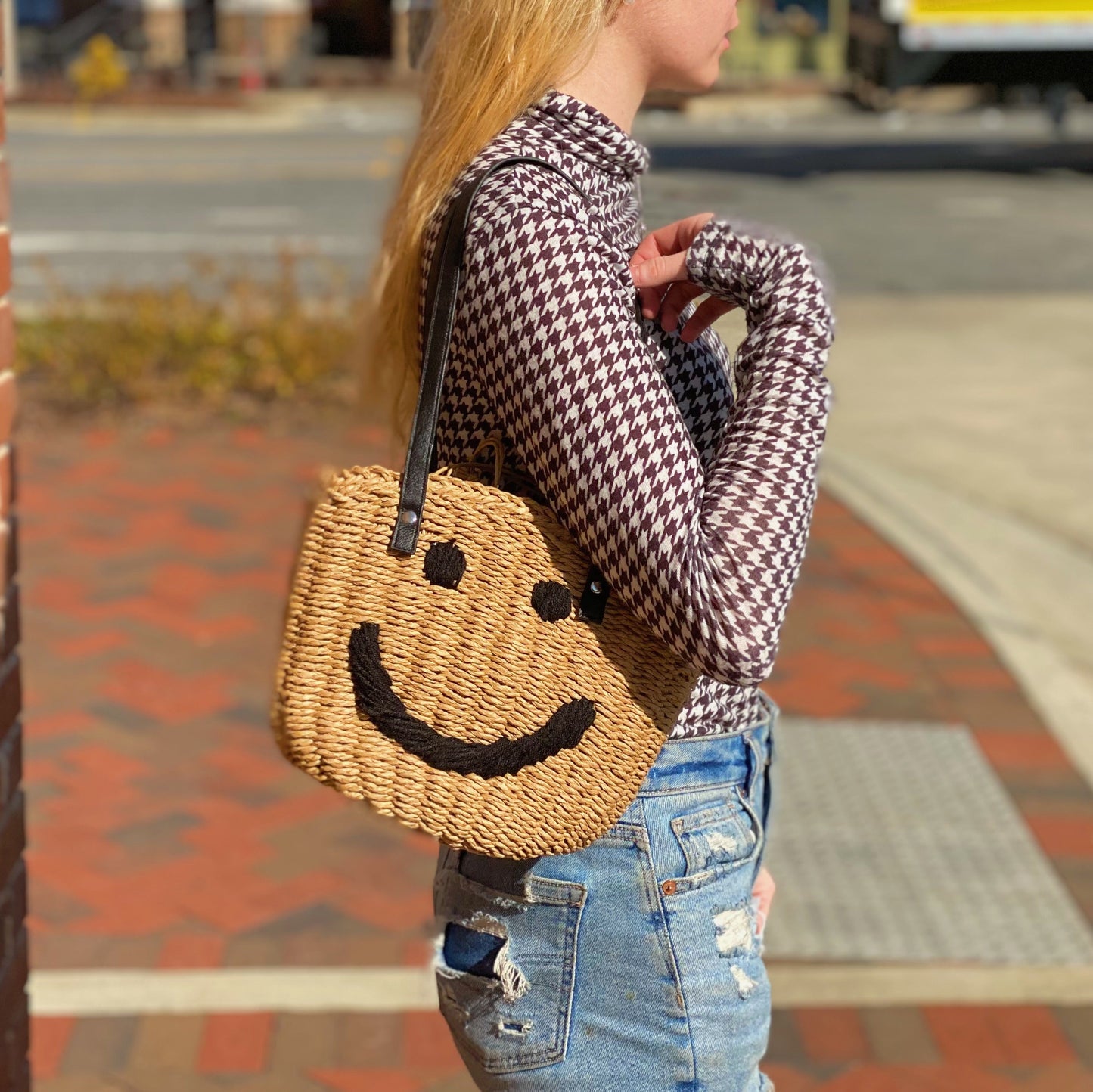 All Happy Vibes Bucket Bag