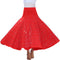 ® Elegant Sequin Ballroom Waltz Dancing Long Swing Party Skirt One Size